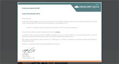 Desktop Screenshot of credicorpcapitalfondos.com